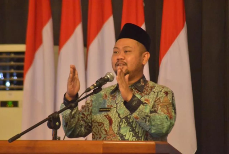 Bupati Fandi Akhmad Yani dalam sebuah acara